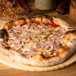 Șuncă cu ciuperci / Ham with mushrooms