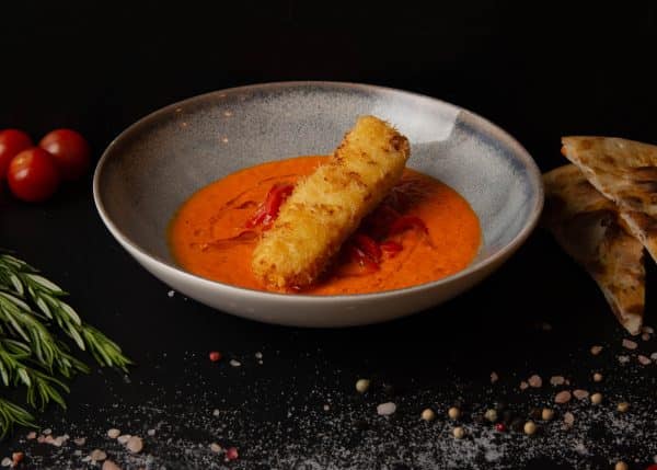 Brânză in cataif / Cheese wrapped in kataifi pastry