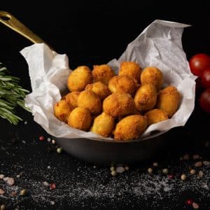 Măsline pane / Breaded olives