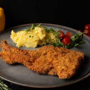 Rack de porc in crustă panko