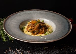Tocăniță cu hribi / Mushroom stew with porcini