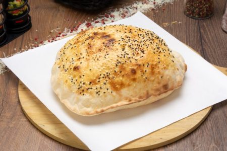 Lipie coaptă la jar / Charcoal-baked flatbread